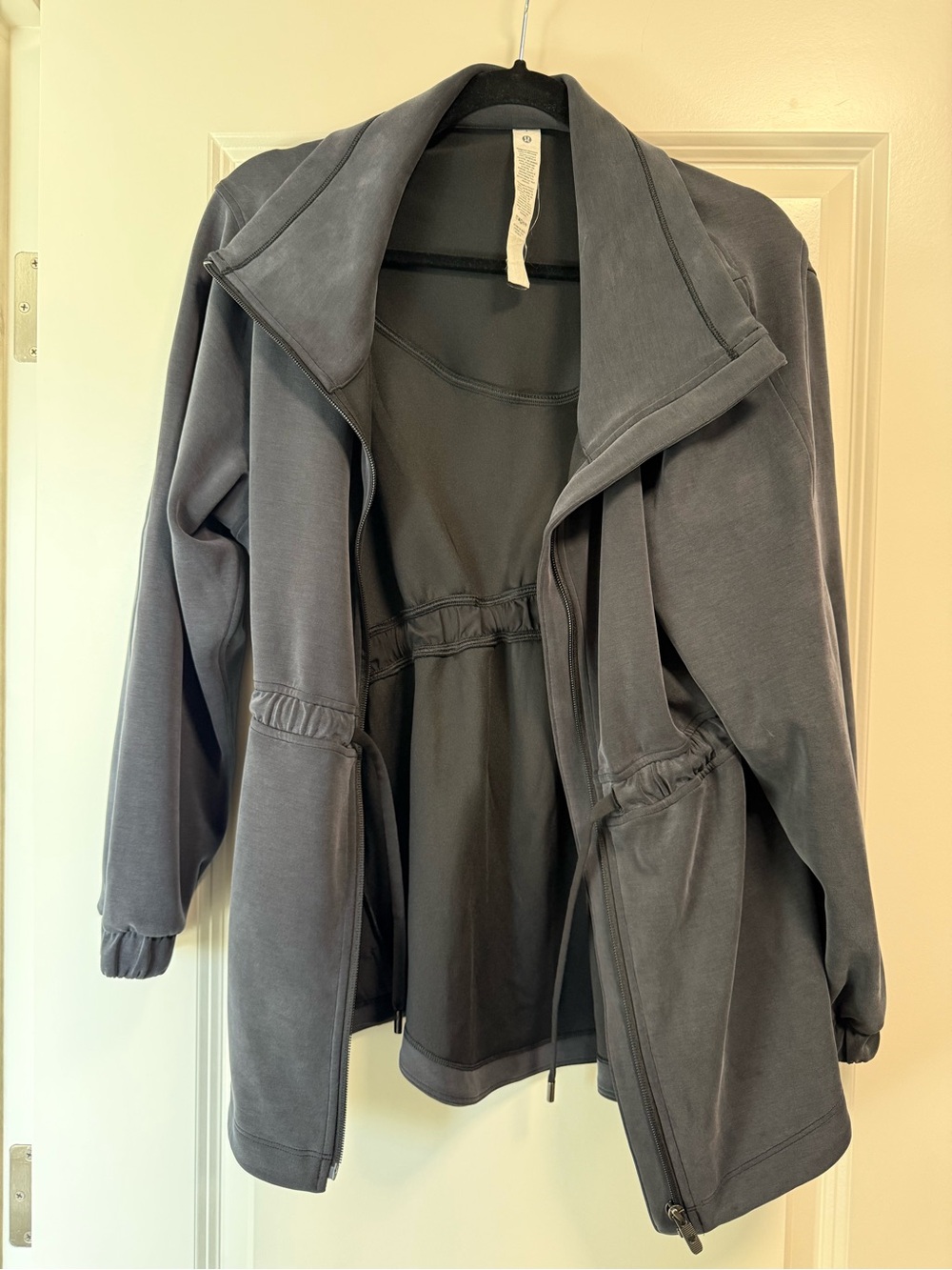 lululemon athletica Slate Gray Utility Drawstring Jacket